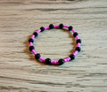 Women's Trip Pink Black Bracelet