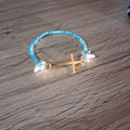 Women's Star Fish Cross Bracelet
