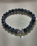Grey Bracelet With Starfish Charm
