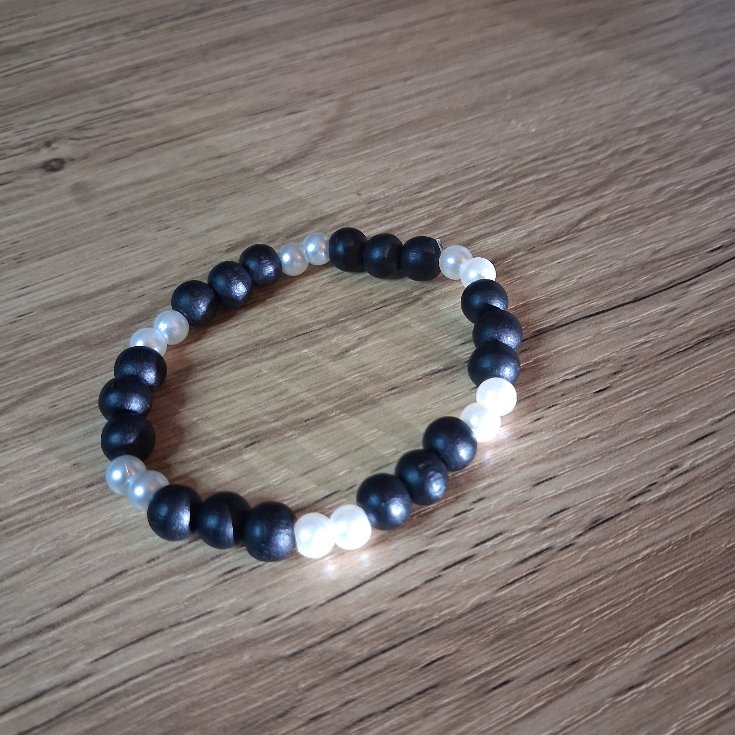 Women's Black Pearl Bracelet
