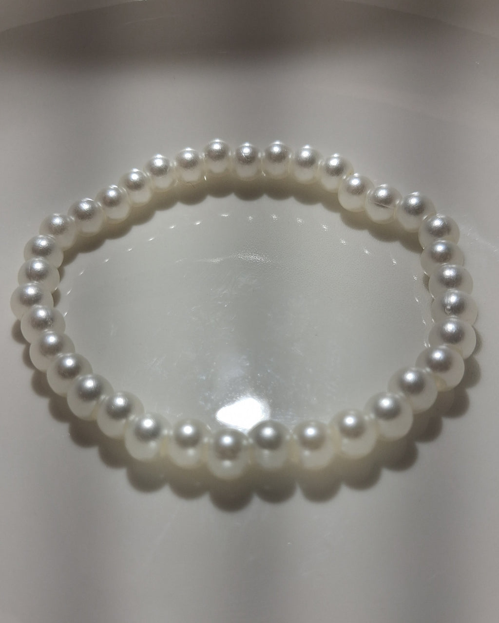 White Pearl Bracelet