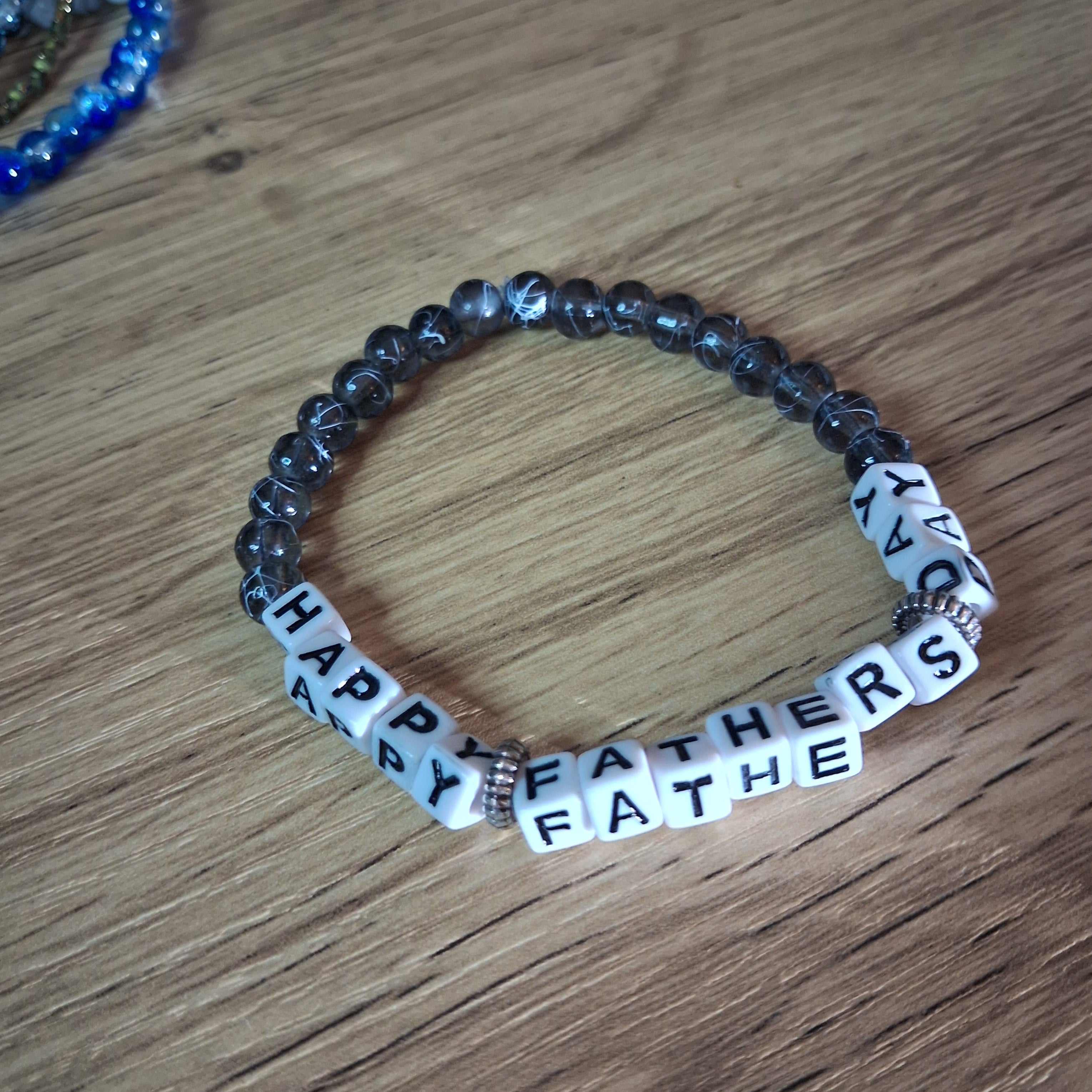Mens Happy Father's Day Bracelet